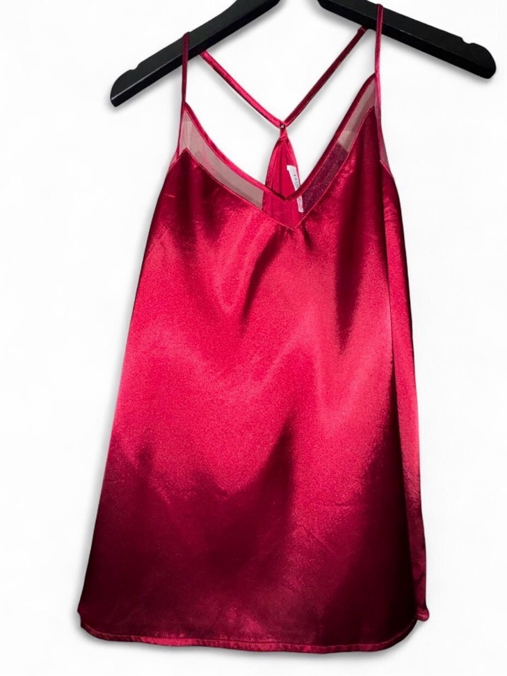 Silky Red Satin Slip Dress - Women Intimates & Sleepwear